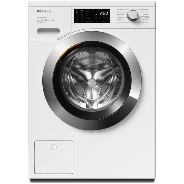 Miele WEE385 WCS 8kg 1400 Spin Power Wash & Steam Washing Machine Lotus White