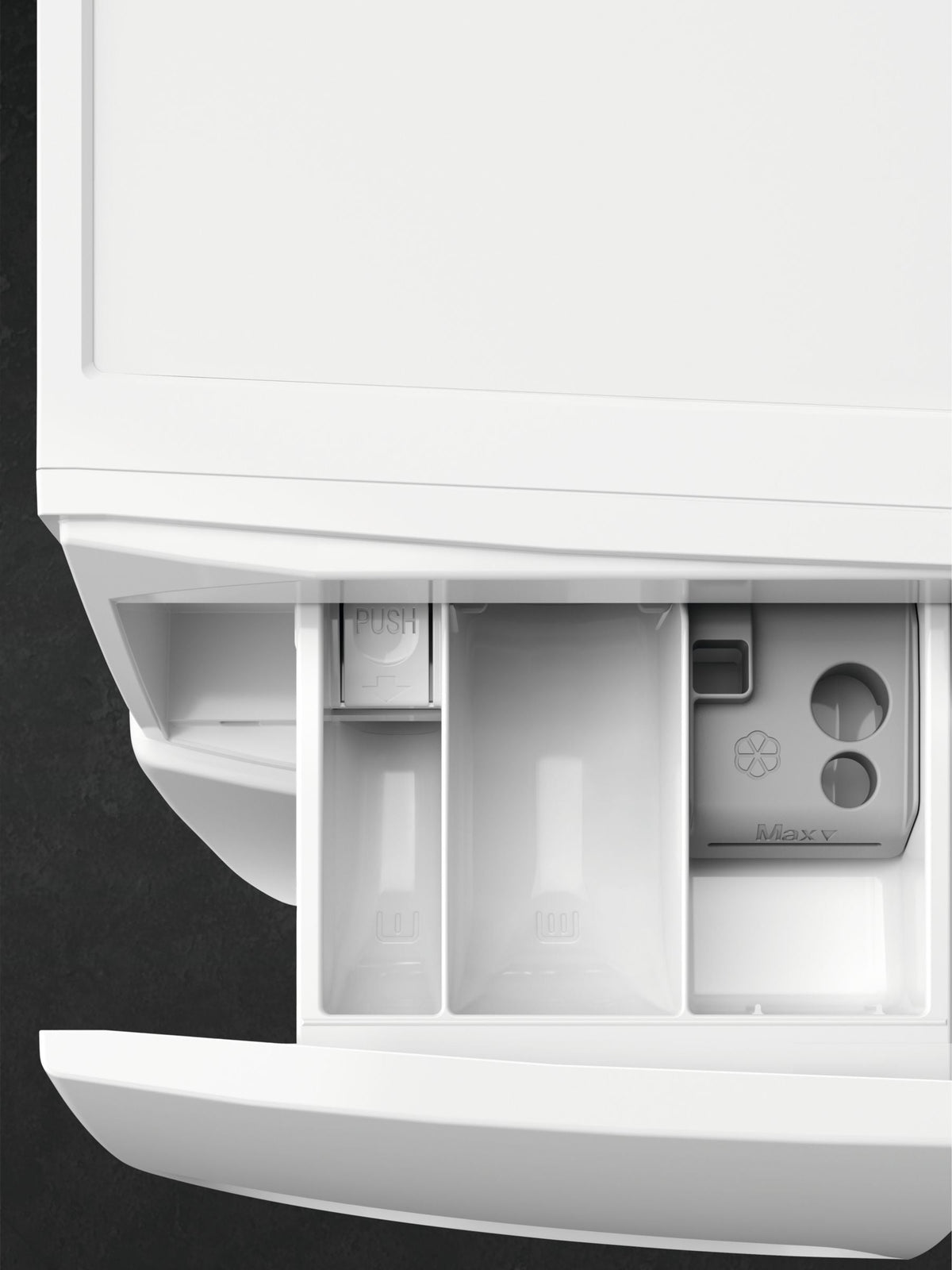 AEG 7000 LWR7175M2B Freestanding Washer Dryer, 7kg/5kg Load, 1400rpm Spin, White - View 3