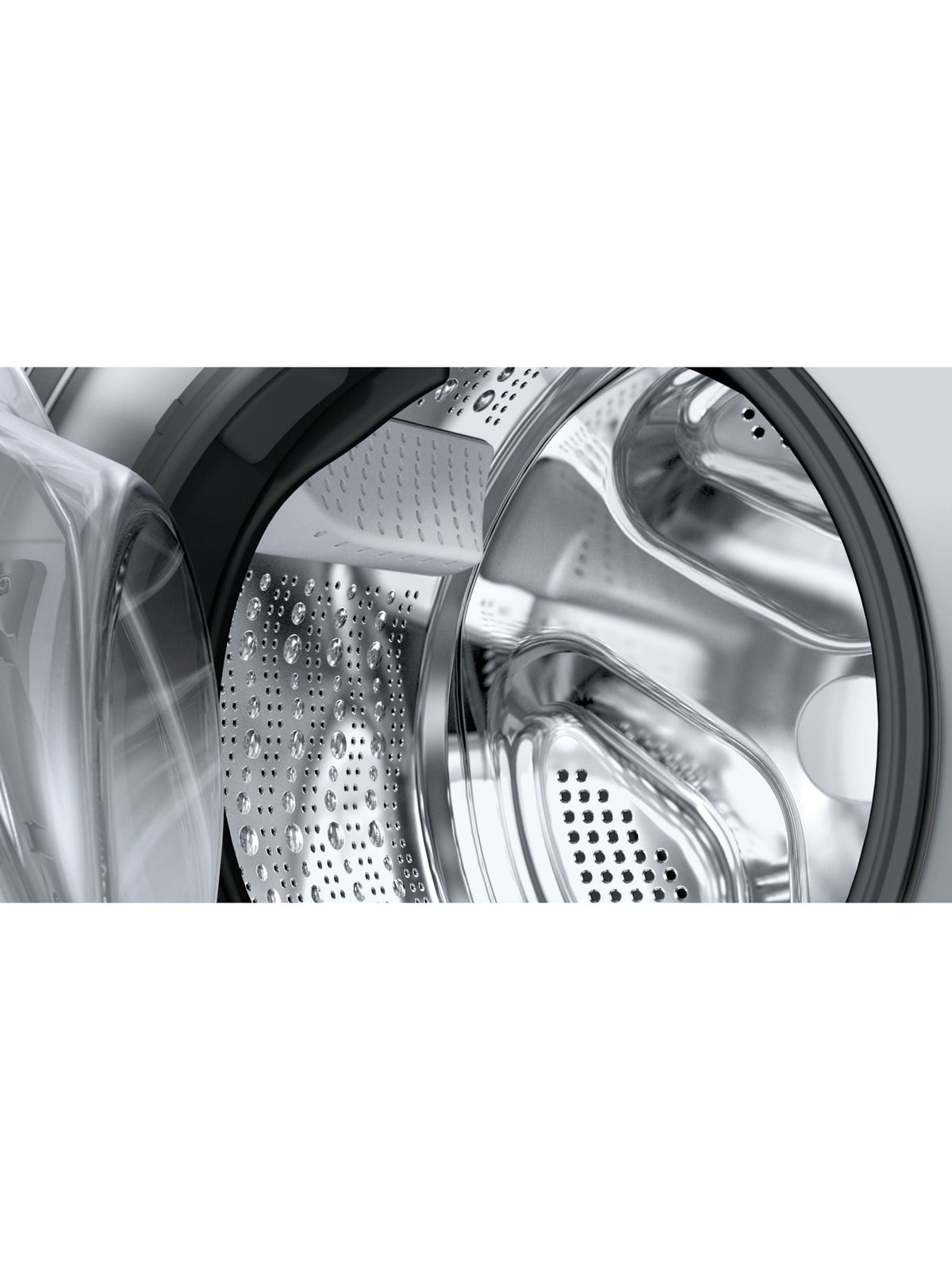 Siemens iQ700 WN54C2ATGB Freestanding Washer Dryer, 10.5kg/6kg Load, 1400rpm Spin, Silver - View 3