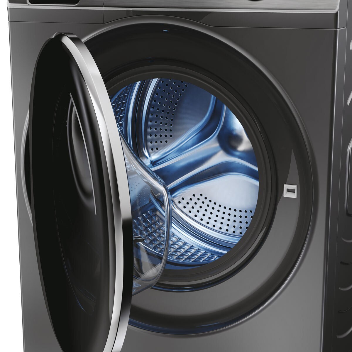 Haier I-Pro Series 7 HWD10BD14979SNUK, 10/6KG Washer Dryer, D Rated in Graphite - View 4