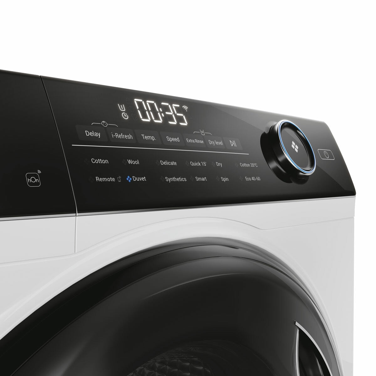 Haier I-Pro Series 5 HWD80-B14959NUUK, 8/6kg Washer Dryer, D Rated in White - View 4