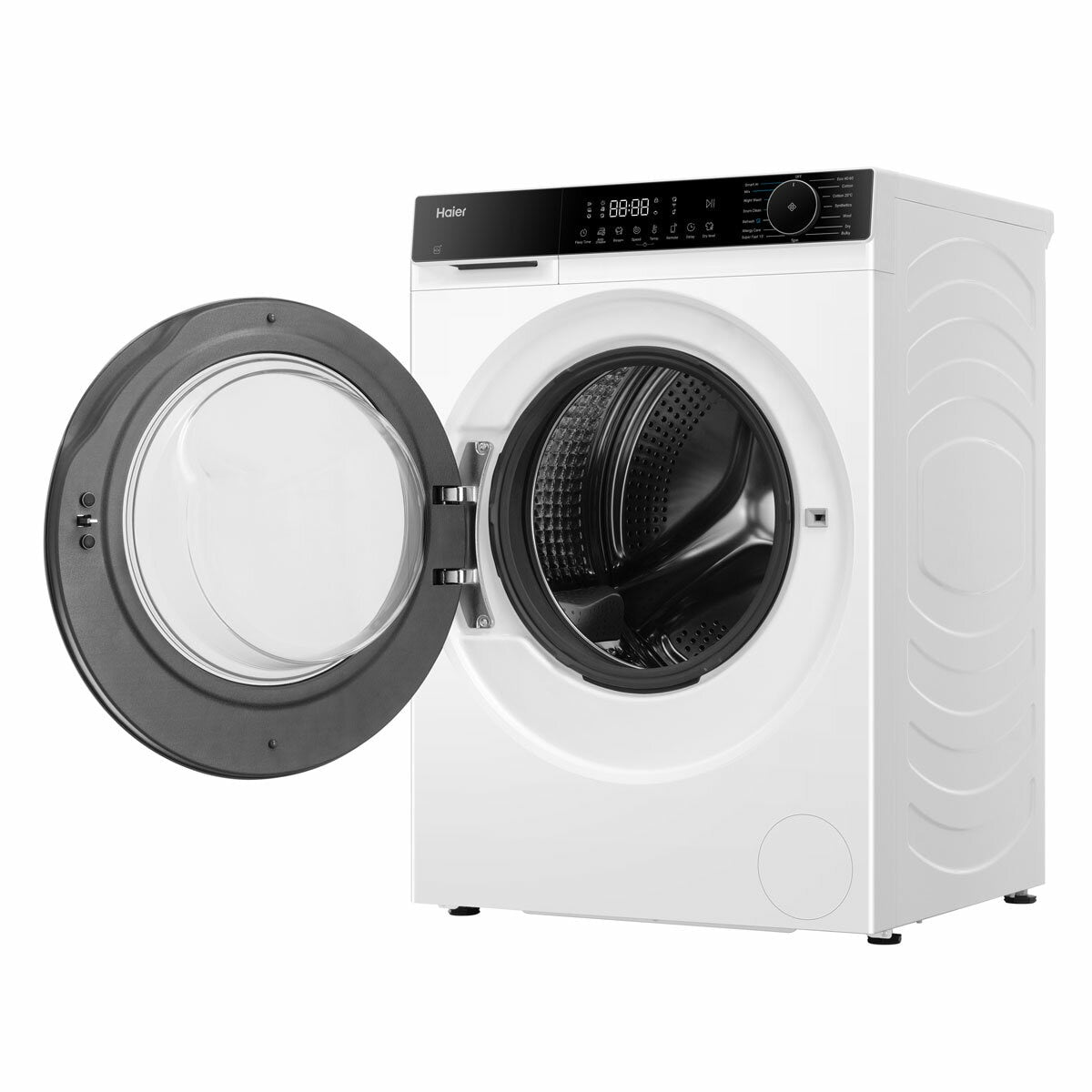 Haier HWD120-BP14357U1, 12kg/8kg Washer Dryer, D Rated in White - View 2