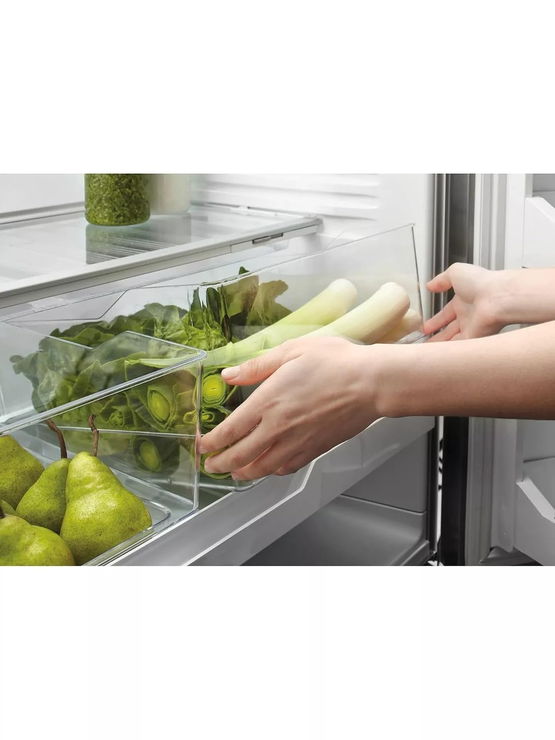 Freestanding French Door Fridge Freezer 569L 90cm Stainless Steel - View 7