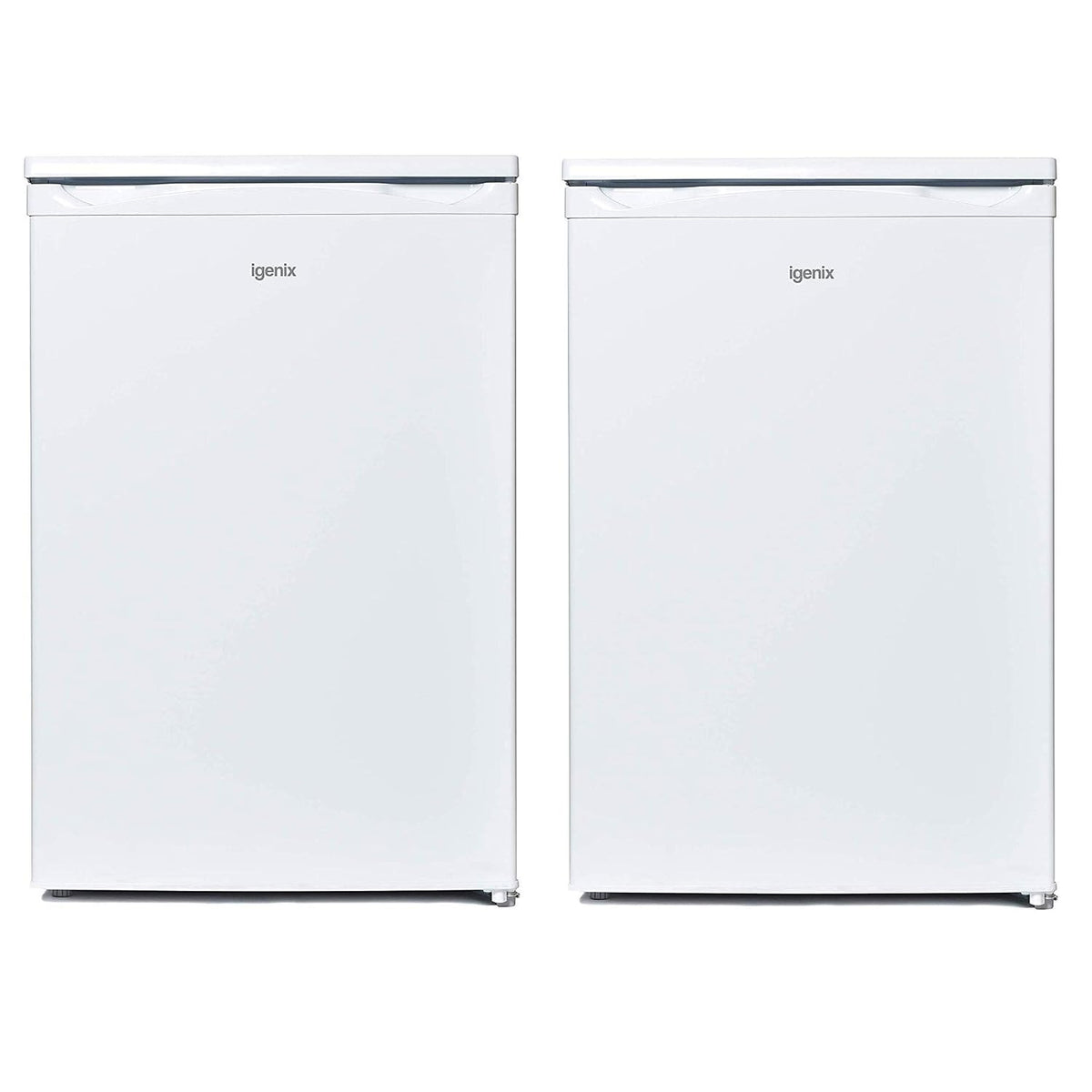 Freestanding Under Counter Fridge Freezer Set 136L 91L 55cm Inox - View 5