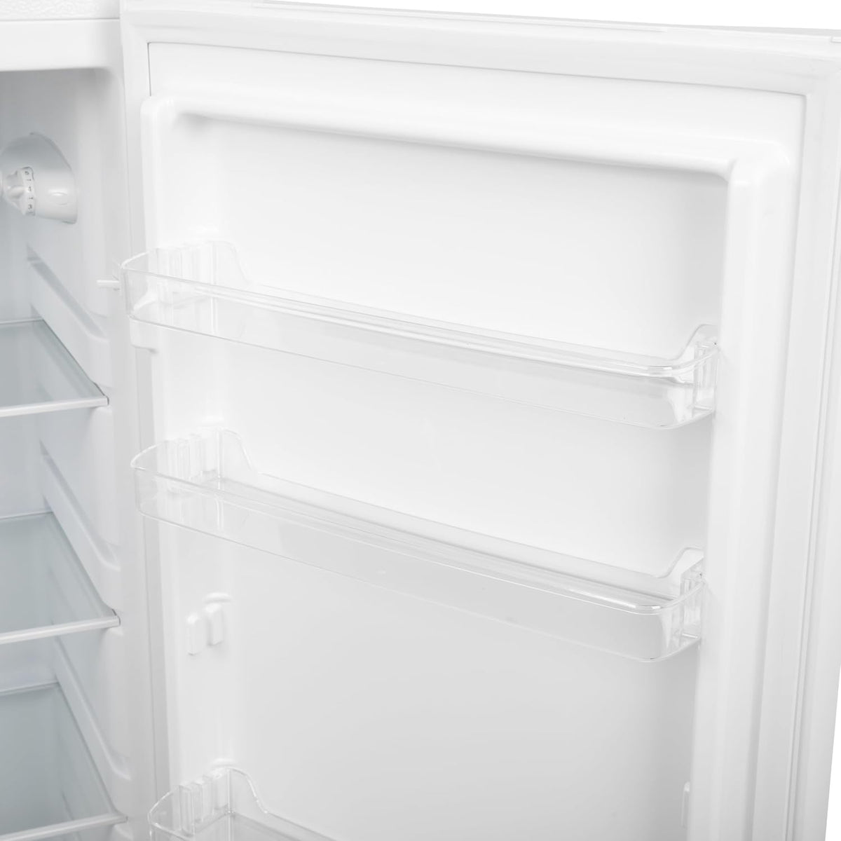 Tall Larder Fridge 241L Freestanding With Mark-Proof Finish White - View 6
