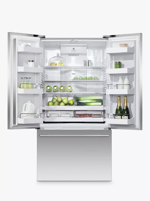 Freestanding French Door Fridge Freezer 569L 90cm Stainless Steel - View 2