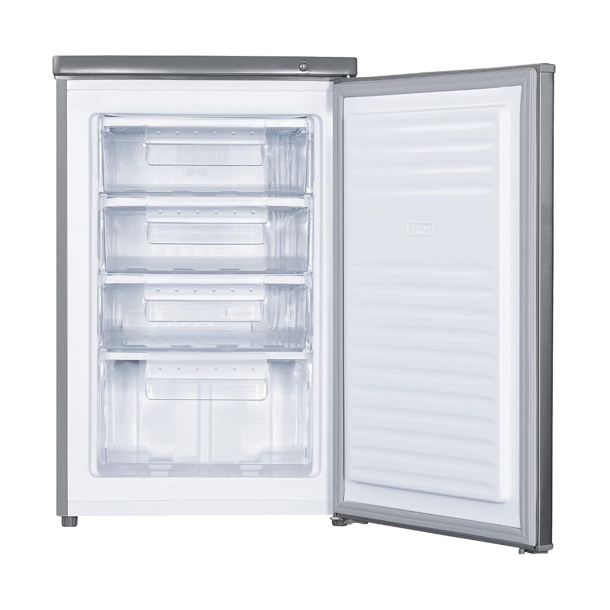 Freestanding Under Counter Fridge Freezer Set 136L 91L 55cm Inox - View 4
