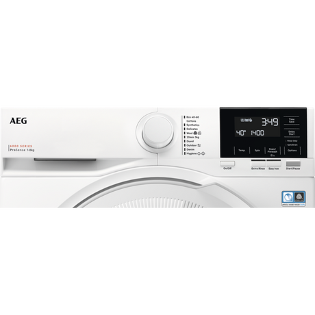 AEG LFR61842B 8kg 1400 Spin Washing Machine White 5 Year Warranty - View 2