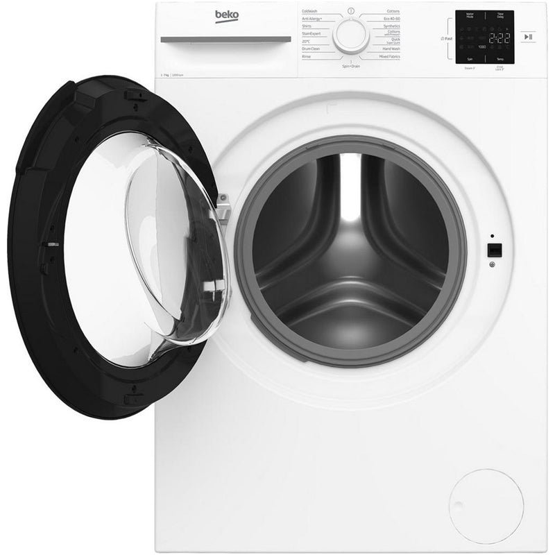 Beko BM1WU3721W 7kg 1200 Spin Washing Machine White - View 4