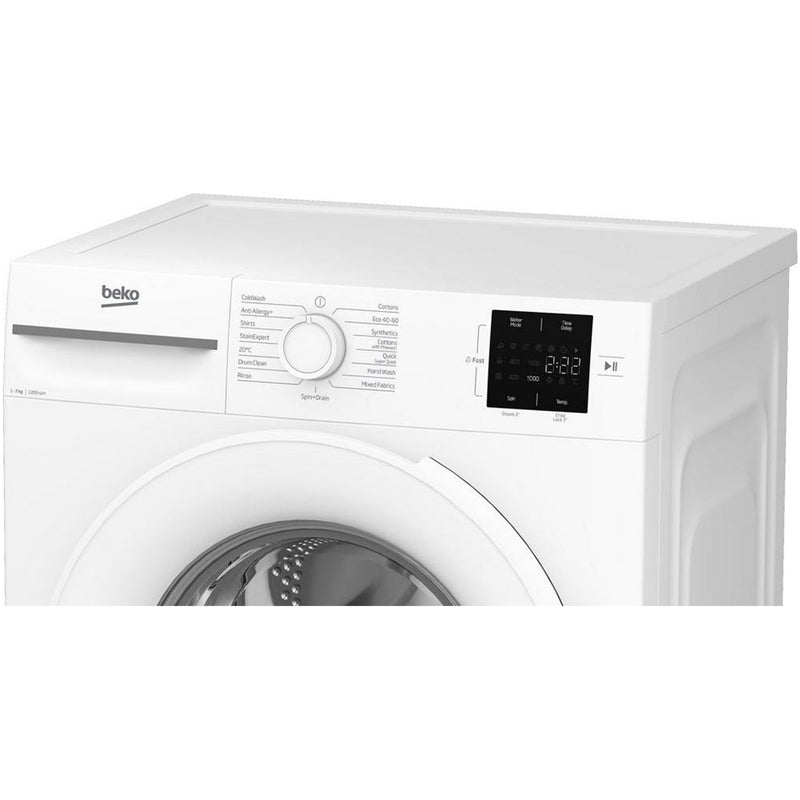 Beko BM1WU3721W 7kg 1200 Spin Washing Machine White - View 7