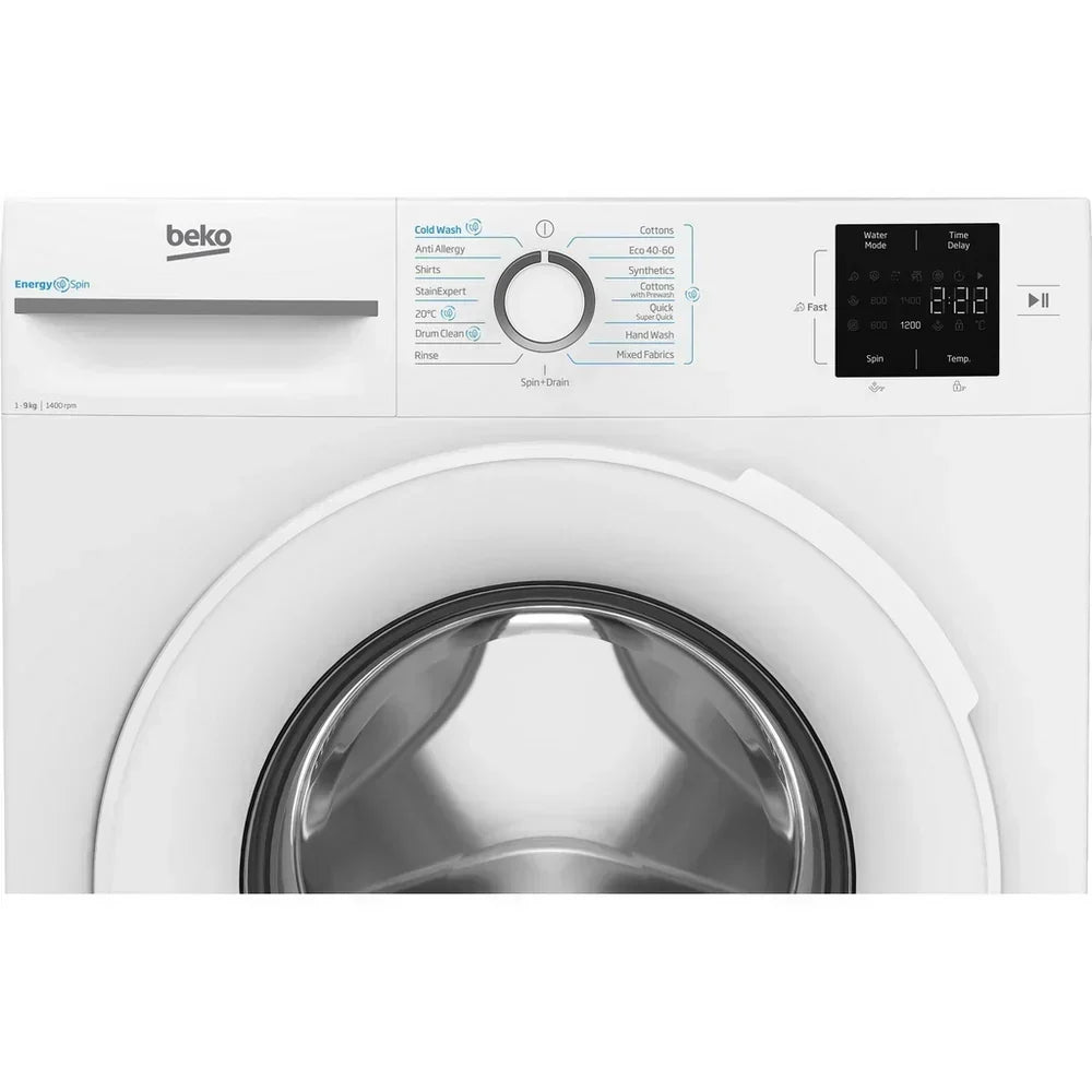 Beko BM3WT3941W 9kg 1400 Spin Freestanding Washing Machine White - View 3