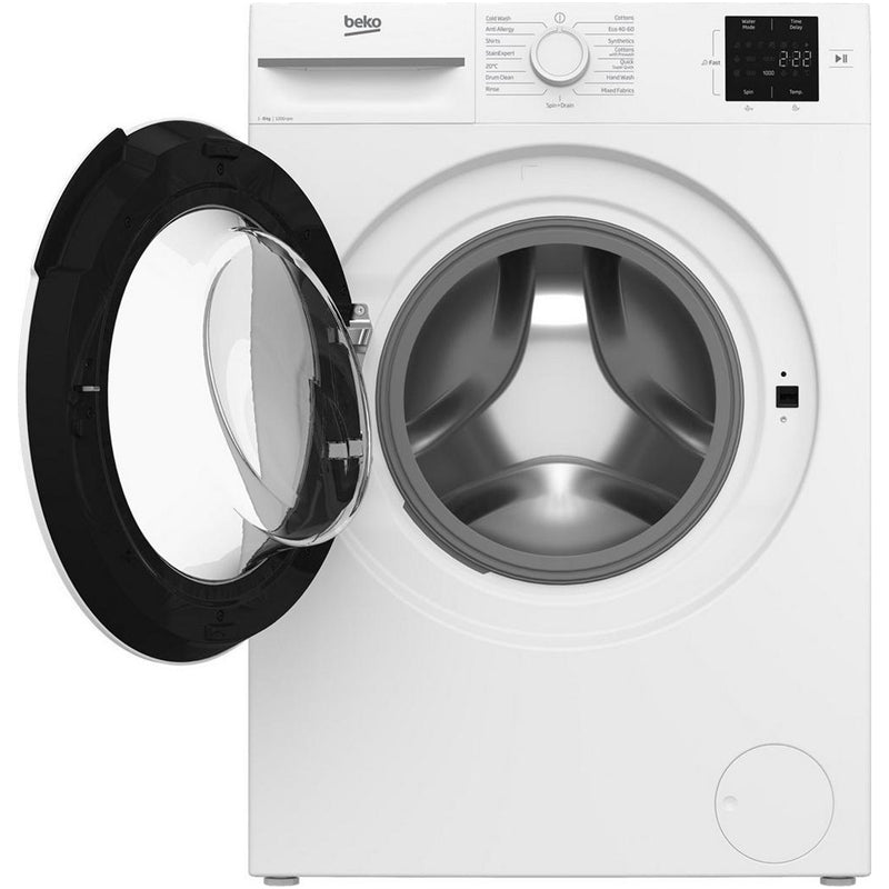 Beko BMN3WT3821W 8kg 1200 Spin Washing Machine White - View 3