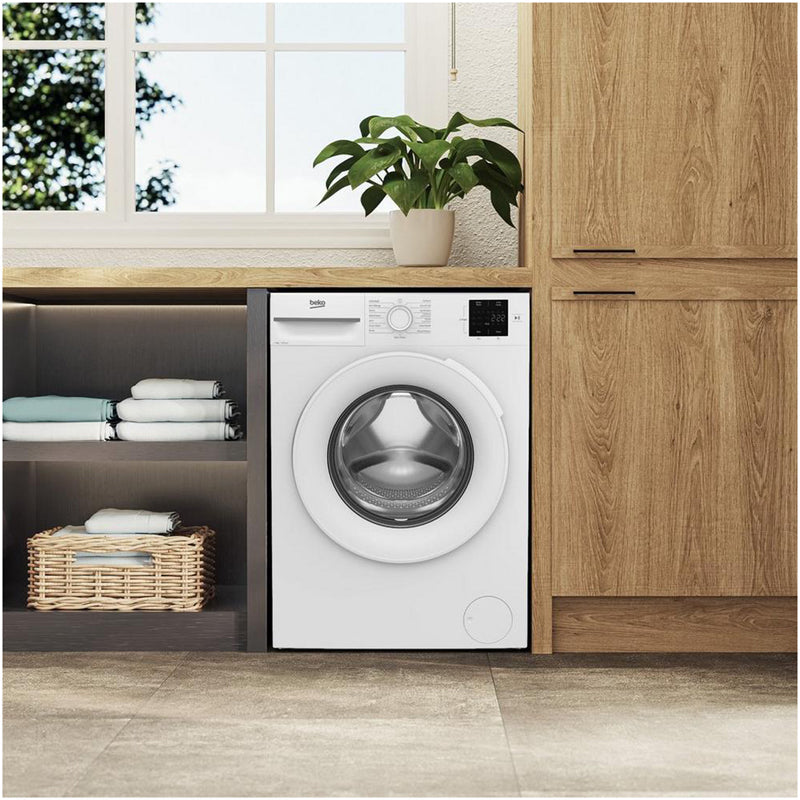 Beko BMN3WT3821W 8kg 1200 Spin Washing Machine White - View 5