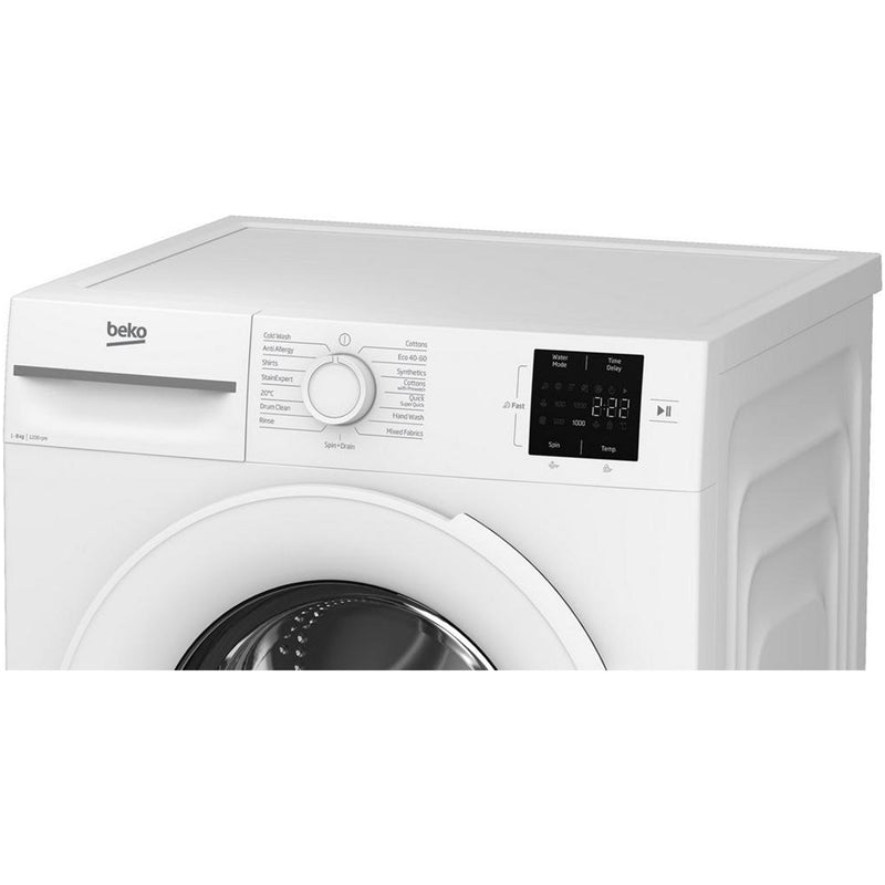 Beko BMN3WT3821W 8kg 1200 Spin Washing Machine White - View 8
