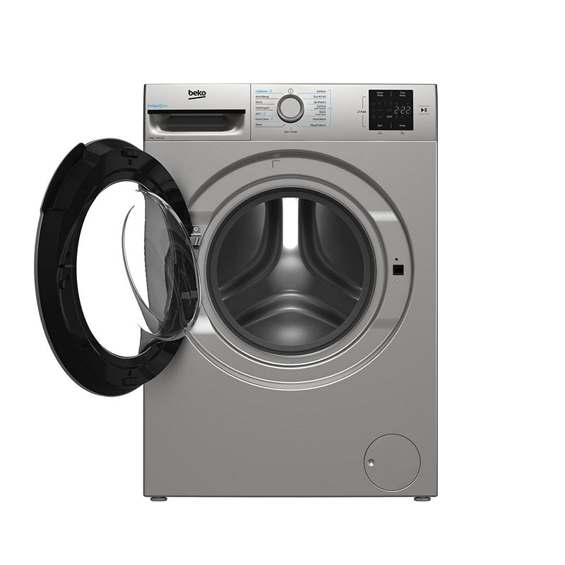 Beko BMN3WT3841S 8kg 1400 Spin Washing Machine Silver - View 2