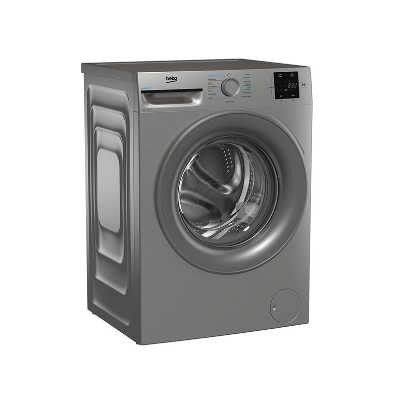Beko BMN3WT3841S 8kg 1400 Spin Washing Machine Silver - View 5