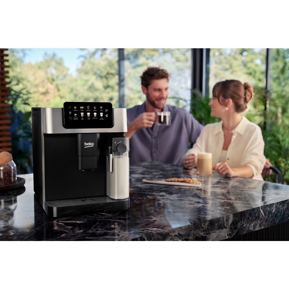 Beko CEG7304X CaffeExperto Fully Automatic 2L Bean To Cup Coffee Machine with Integrated Milk Jug Silver - View 9