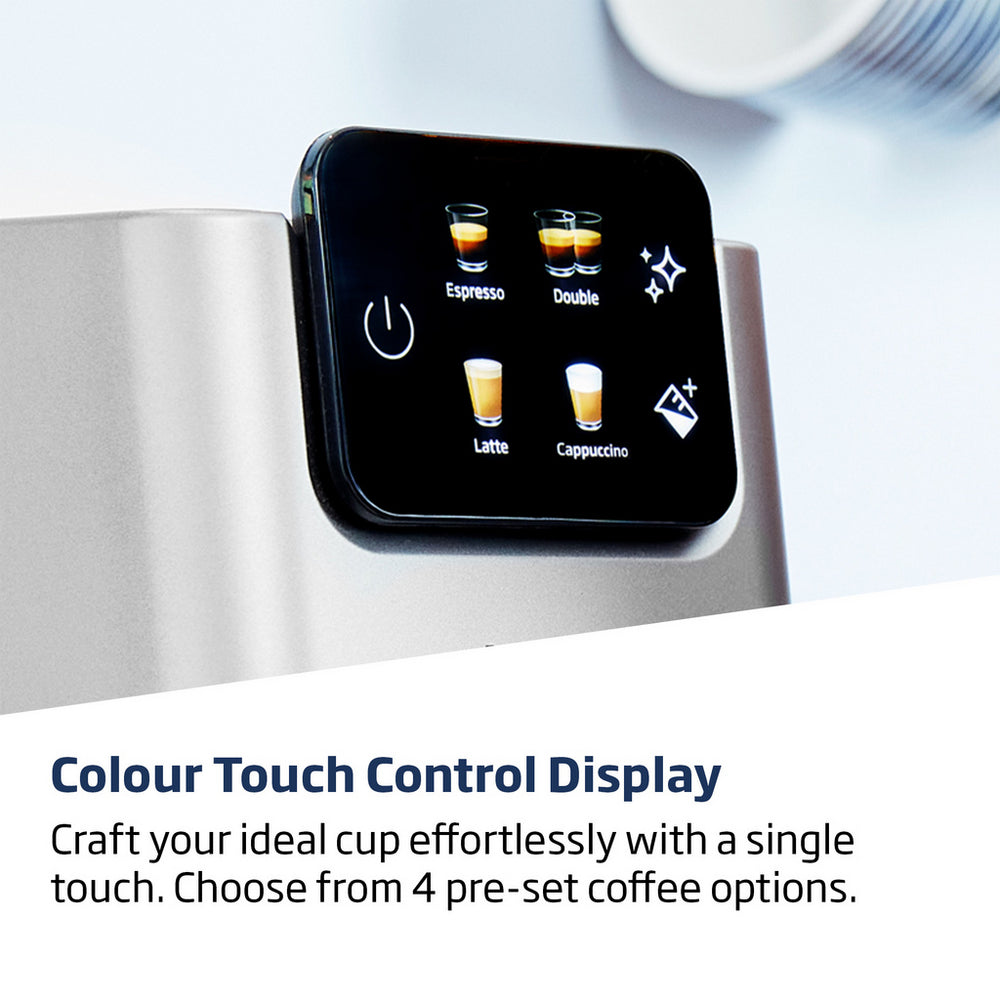 Beko CEP5304X CaffeExperto Semi Automatic Espresso Coffee Machine with Integrated Milk Jug Silver - View 5