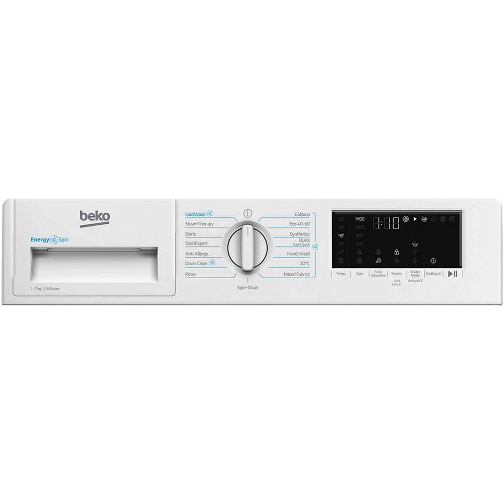 Beko WTIK741511 7kg 1400 Spin Integrated Washing Machine - View 3