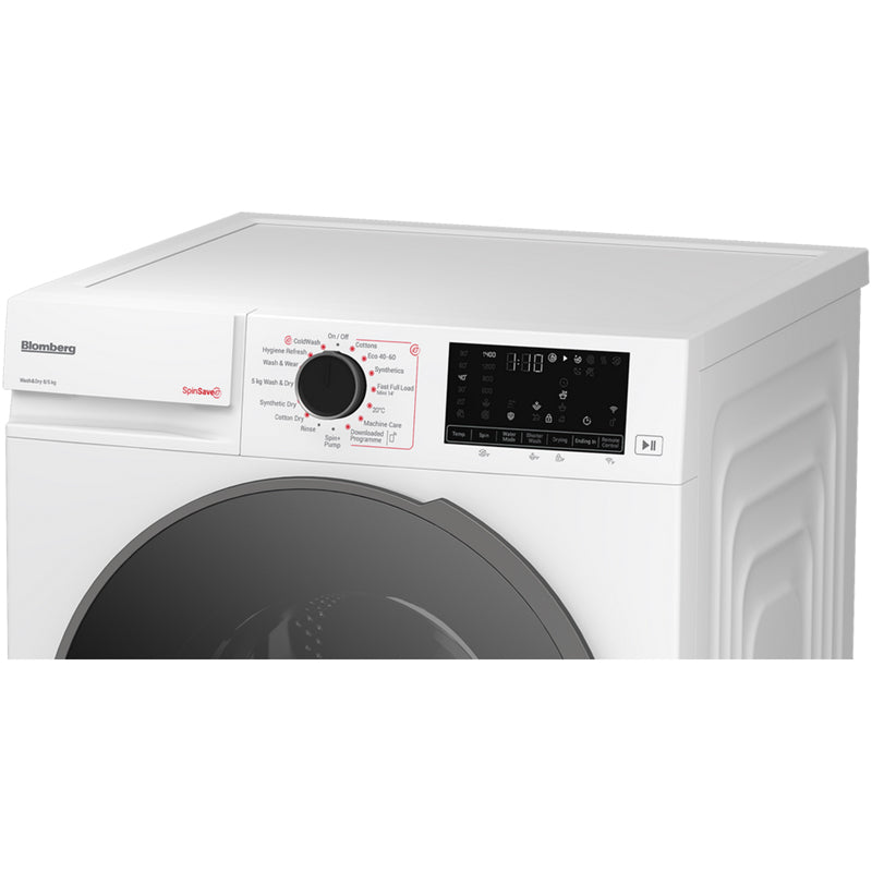 Blomberg LRF854311W 8+5kg 1400 Spin Washer Dryer White - View 4