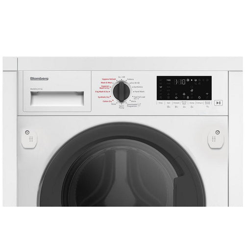Blomberg LRI1854110 8kg+5kg 1400 Spin Built In Washer Dryer White - View 2