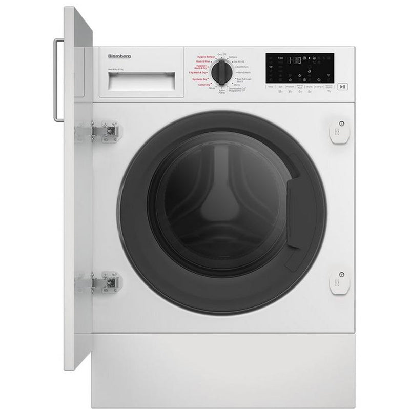 Blomberg LRI1854110 8kg+5kg 1400 Spin Built In Washer Dryer White - View 7