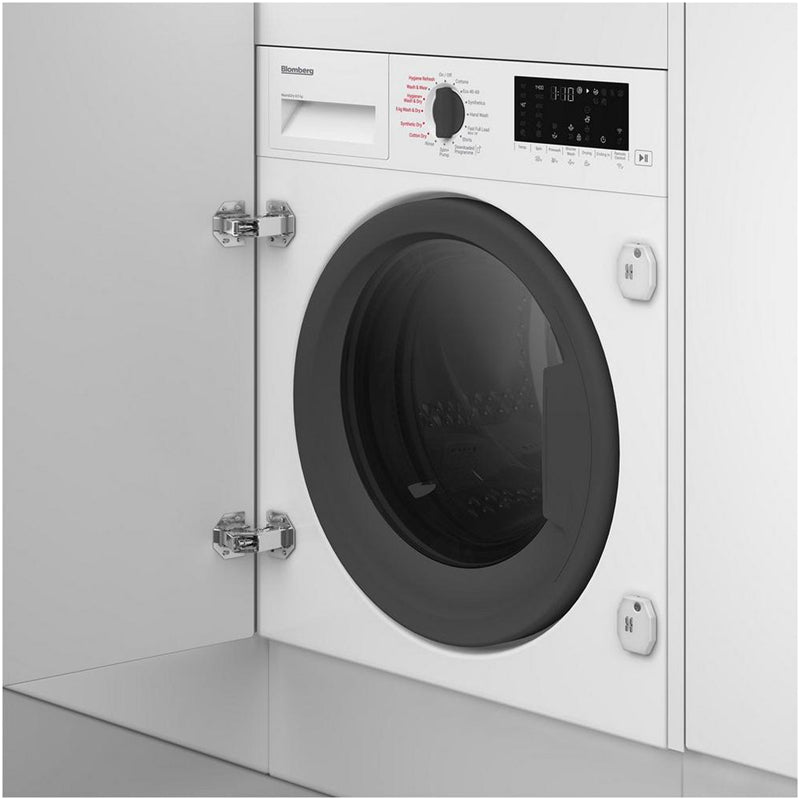 Blomberg LRI1854110 8kg+5kg 1400 Spin Built In Washer Dryer White - View 8