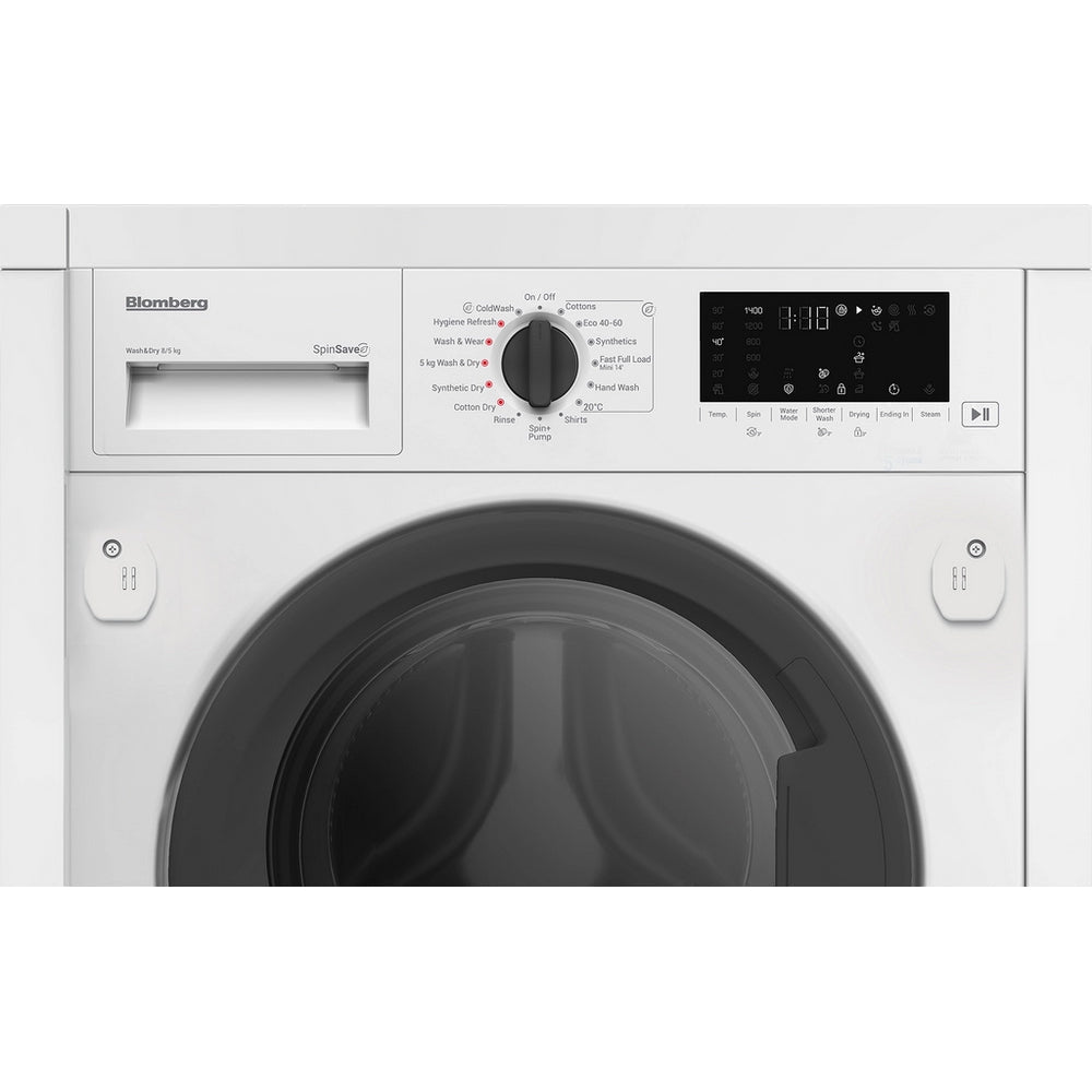 Blomberg LRI1854111 Integrated 8+5kg 1400 Spin Washer Dryer - D Rated - View 2