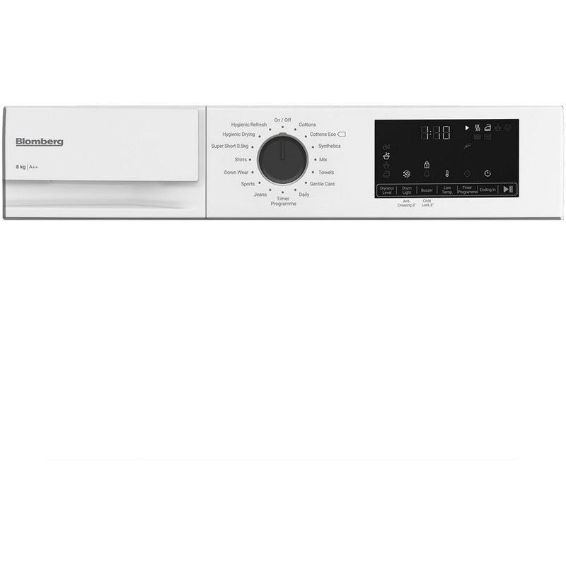 Blomberg LTA18320W 8kg Heat Pump Tumble Dryer White - View 6