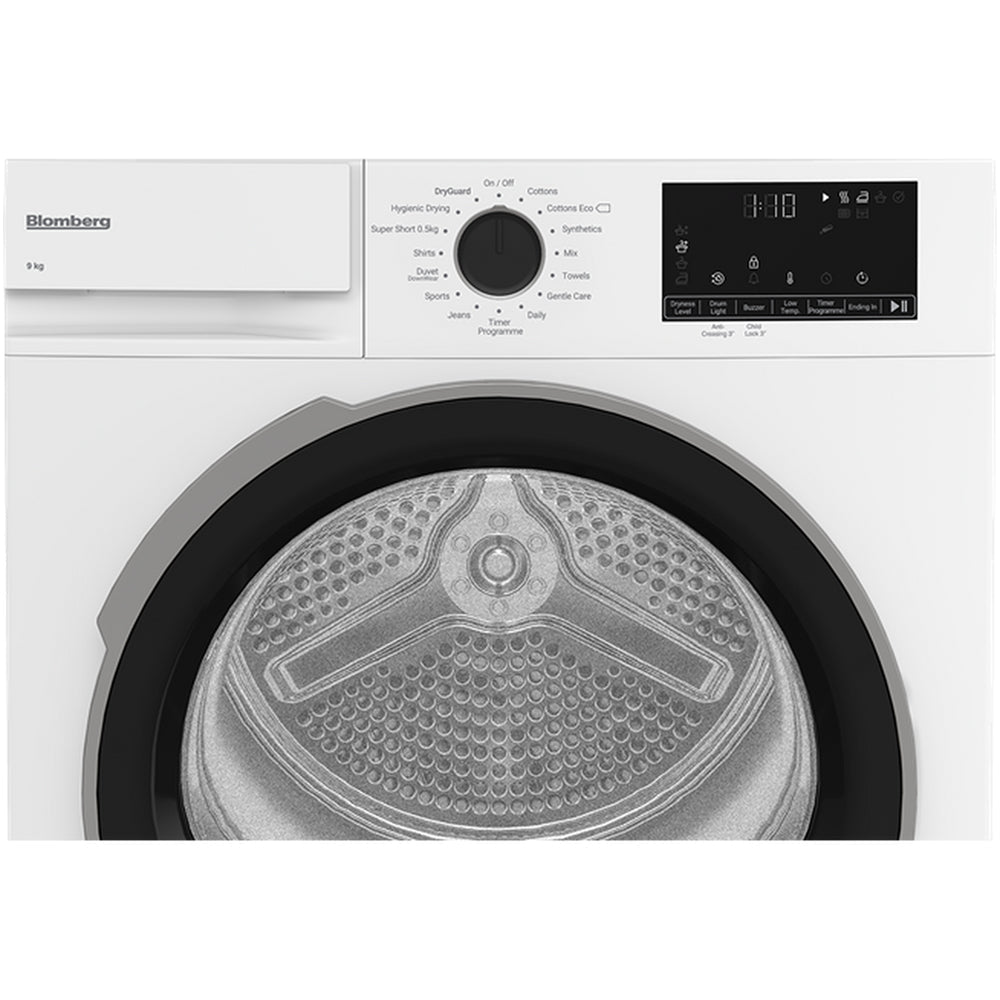 Blomberg LTA19321W Freestanding 9kg Heat Pump Tumble Dryer White Clearance - View 4