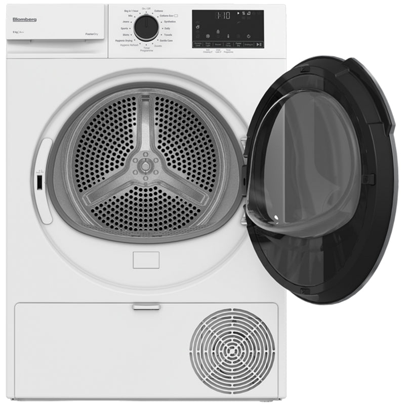 Blomberg LTAH39420W 9kg Heat Pump Tumble Dryer White - View 2