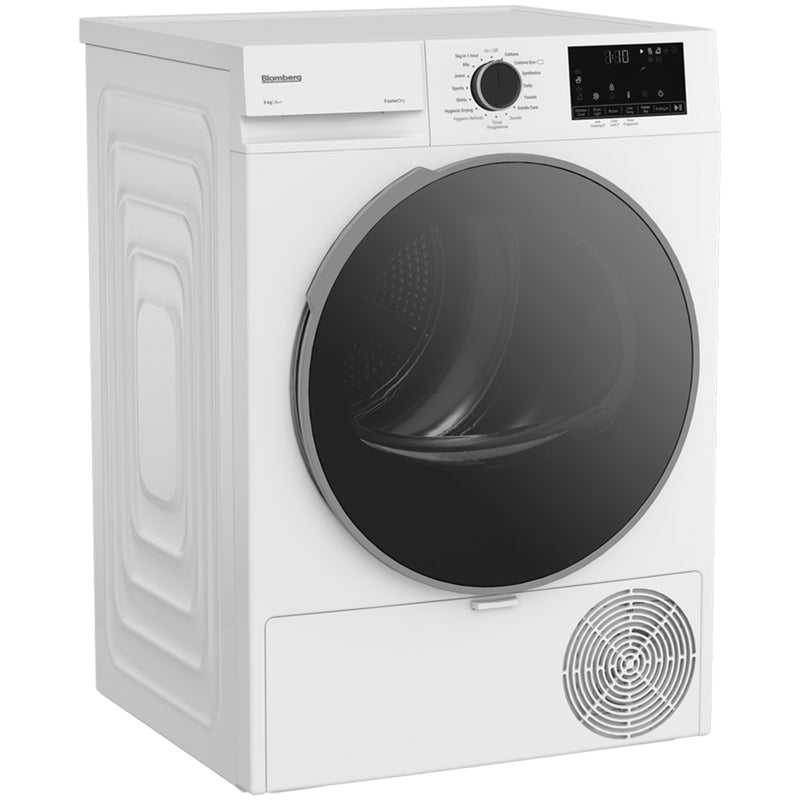 Blomberg LTAH39420W 9kg Heat Pump Tumble Dryer White - View 3