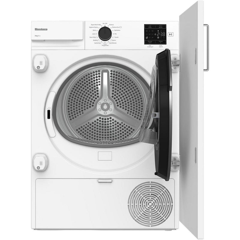 Blomberg LTDIP08310 8kg Integrated Condenser Tumble Dryer White - View 2