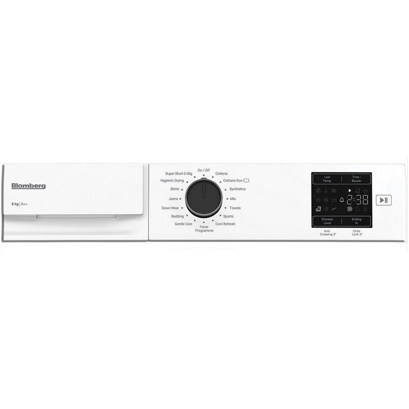 Blomberg LTDIP08310 8kg Integrated Condenser Tumble Dryer White - View 6