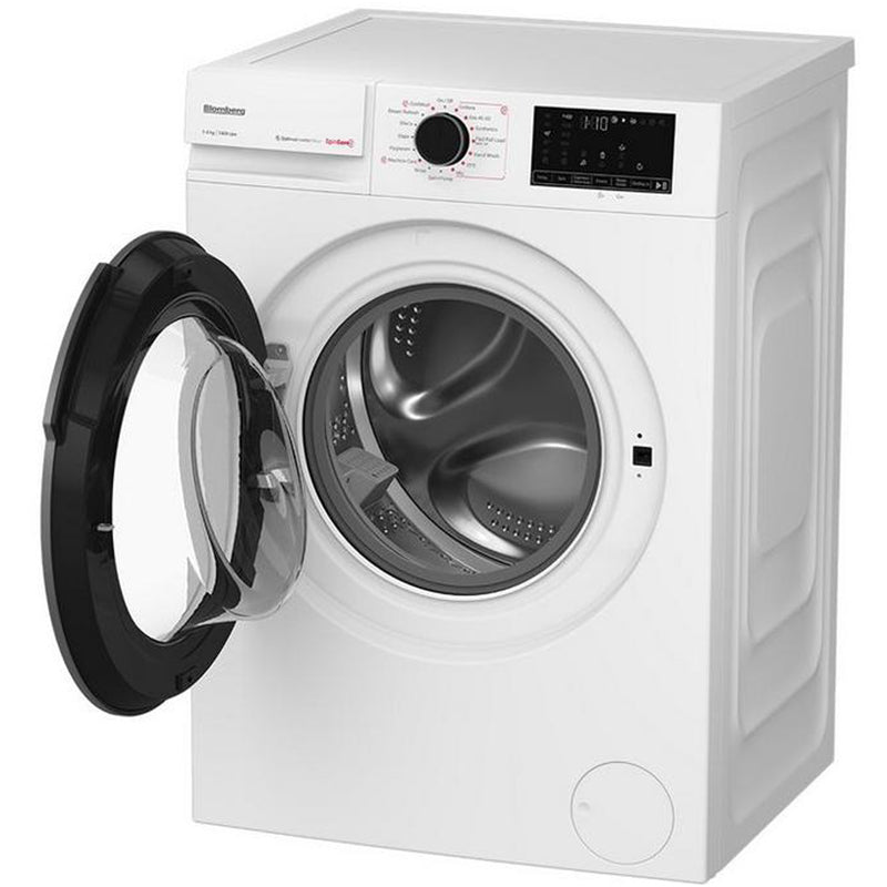 Blomberg LWA18461W 8kg 1400 Spin Washing Machine - White - View 3