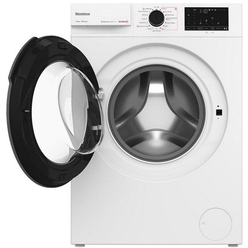Blomberg LWA18461W 8kg 1400 Spin Washing Machine - White - View 4