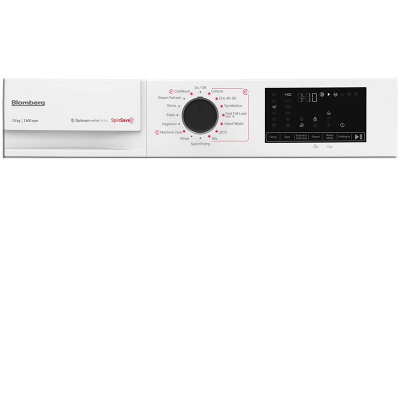 Blomberg LWA210461W 10kg 1400 spin Washing Machine White Clearance - View 8