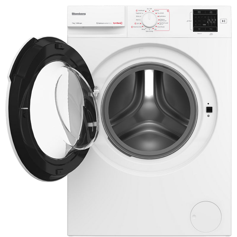 Blomberg LWA27461W 7kg 1400 Spin Washing Machine White - View 3