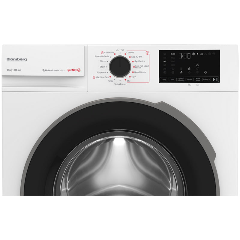 Blomberg LWA29461W 9kg 1400 Spin Washing Machine White - View 6