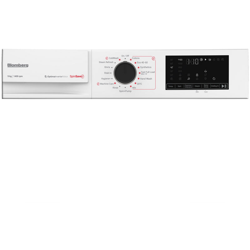 Blomberg LWA29461W 9kg 1400 Spin Washing Machine White - View 8