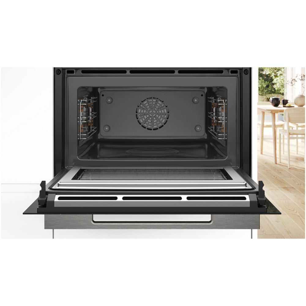 Bosch CMG7361B1B Series 8 Built-in compact Oven with Microwave function Black - View 6