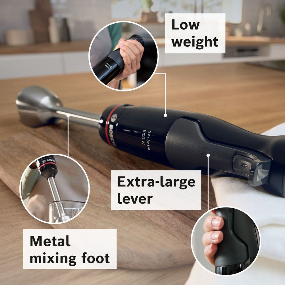 Bosch MSM4B624GB Series 4 3-in-1 Hand Blender Anthracite - View 8