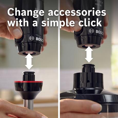 Bosch MSM4B670GB ErgoMaster Series 4 Hand Blender Black - View 5