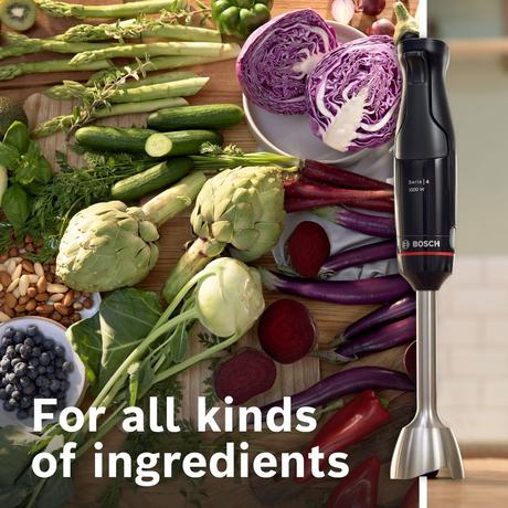 Bosch MSM4B670GB ErgoMaster Series 4 Hand Blender Black - View 7