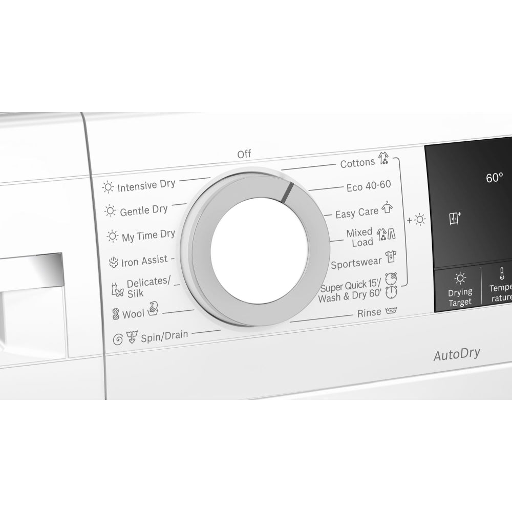 Bosch Series 4 WNA134U8GB Freestanding Washer Dryer 8kg/5kg 1400 Spin White - Clearance - View 6