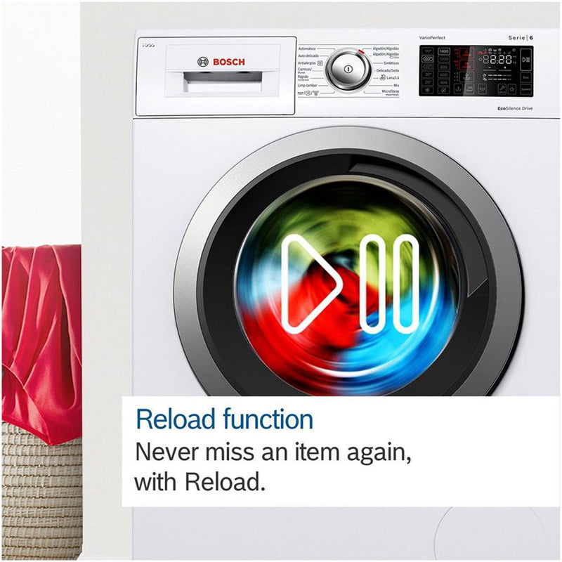 Bosch WGG24400GB Series 6 9kg 1400 Spin Washing Machine White - View 7