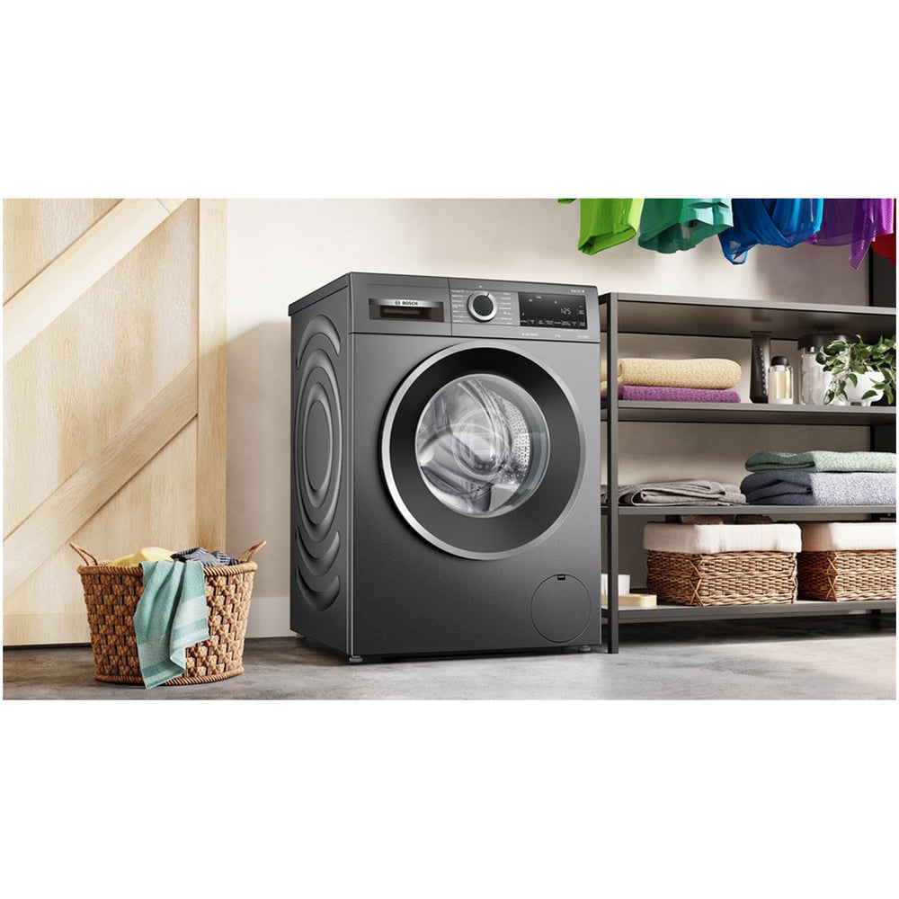 Bosch WGG244ZCGB Serie 6 9kg 1400 Spin Washing Machine Graphite - View 3