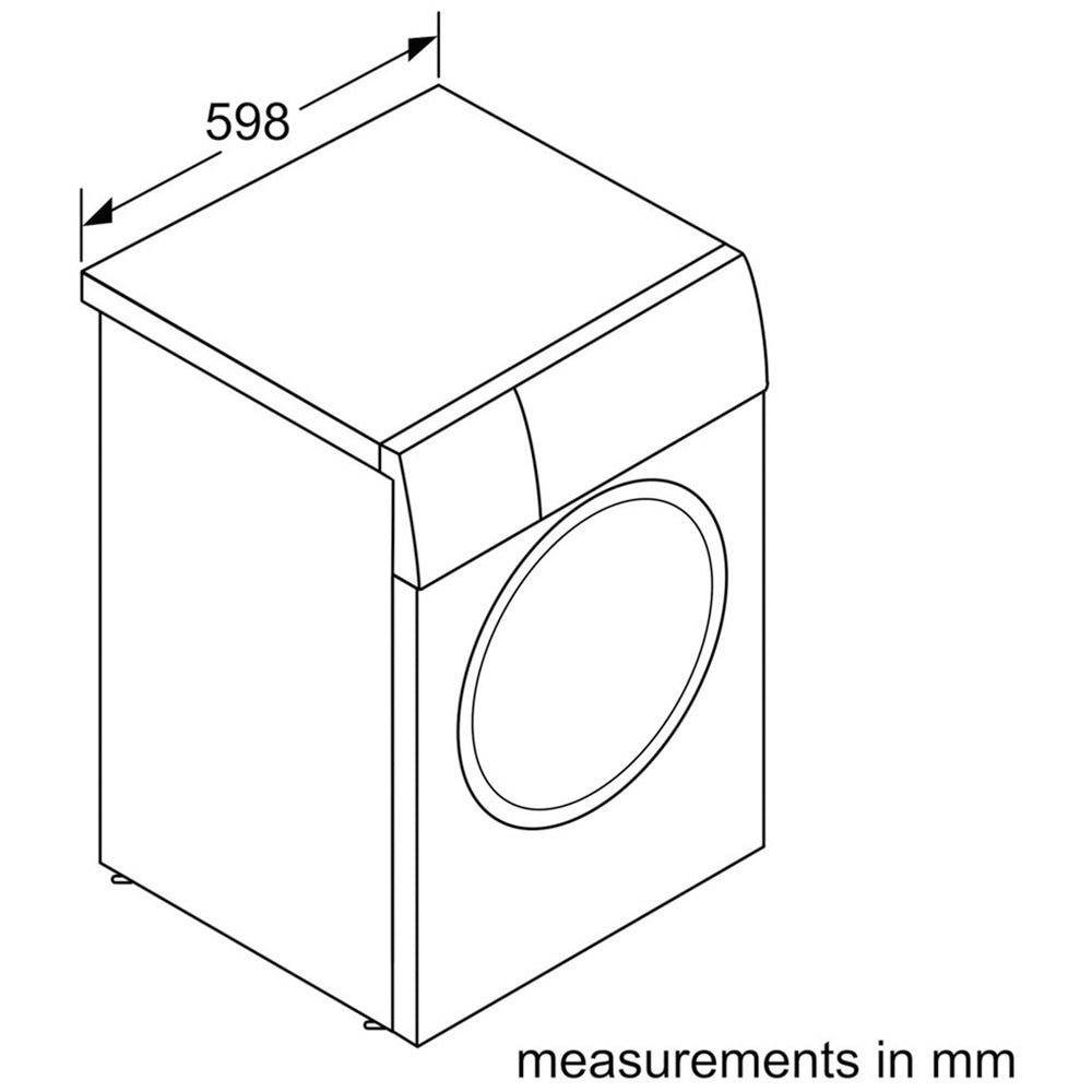 Bosch WGG244ZCGB Serie 6 9kg 1400 Spin Washing Machine Graphite - View 8
