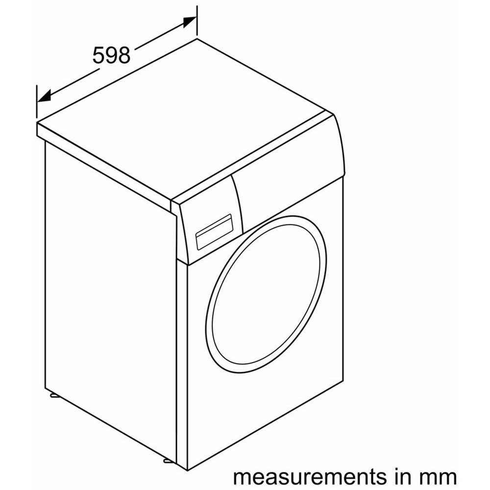 Bosch Series 6 WGG254F1GB 10kg 1400 Spin Washing Machine White - A Rated - View 6