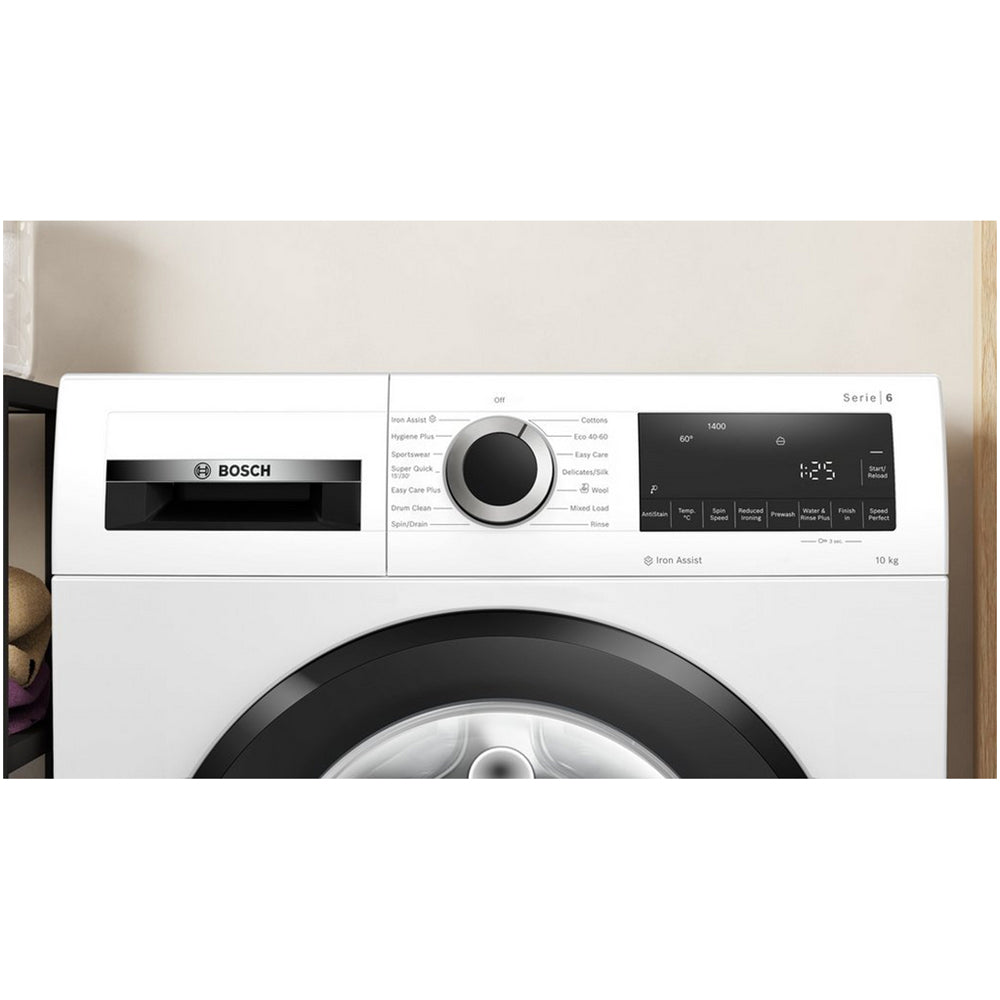 Bosch WGG254Z0GB Series 6 10kg 1400 Spin Washing Machine White - View 2